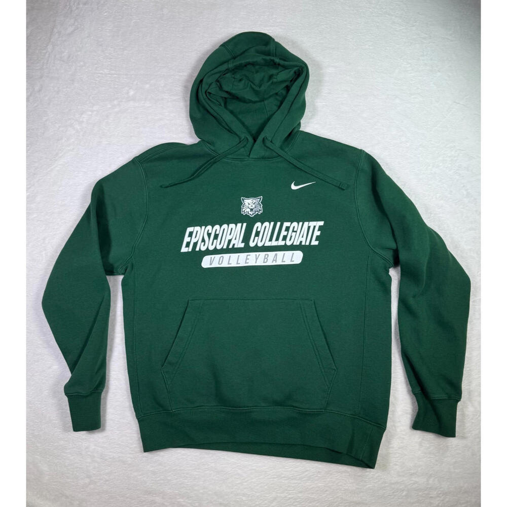 Nike Episcopal Collegiate Volleyball M‎ Green Hoodie Team Apparel Sportswear